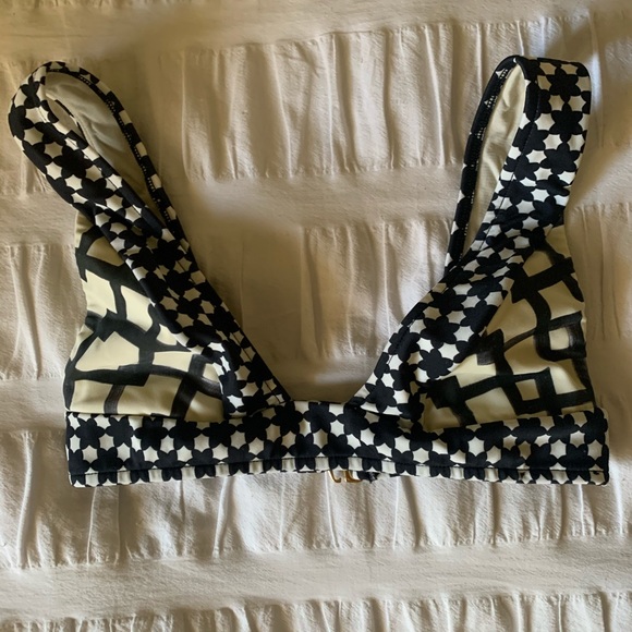Salinas two piece patterned swimsuit - top - Picture 2 of 7
